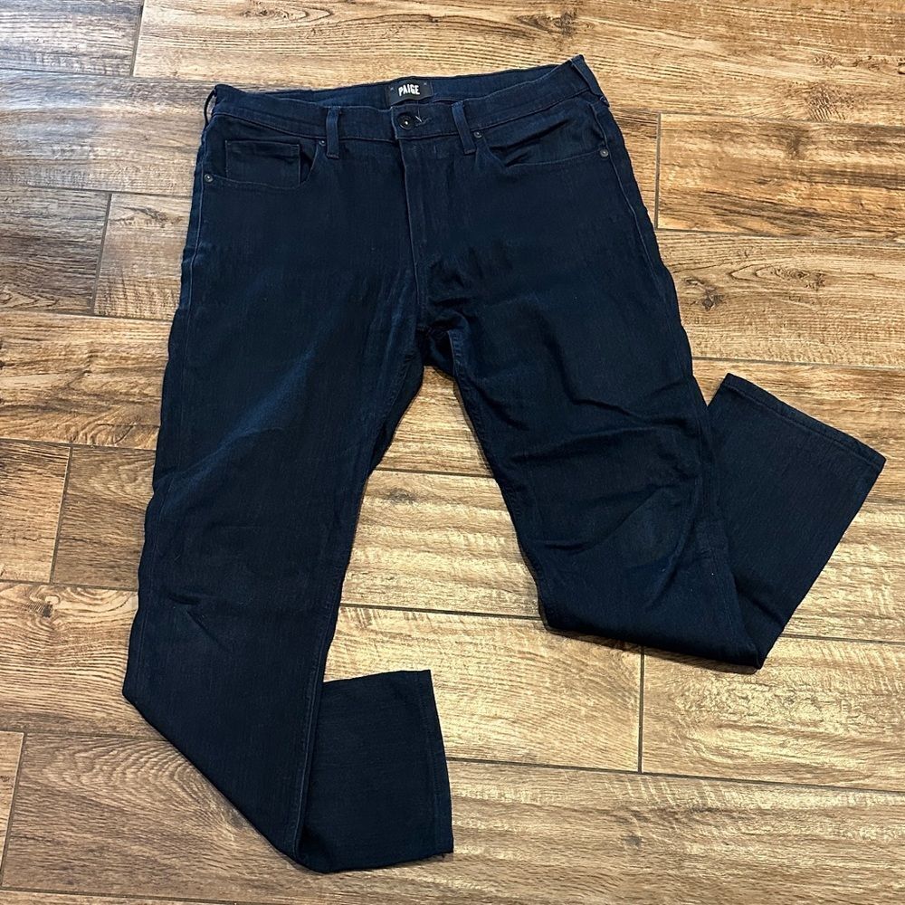 PAIGE Midnight Blue Men's Straight Jeans Federal Sz 32